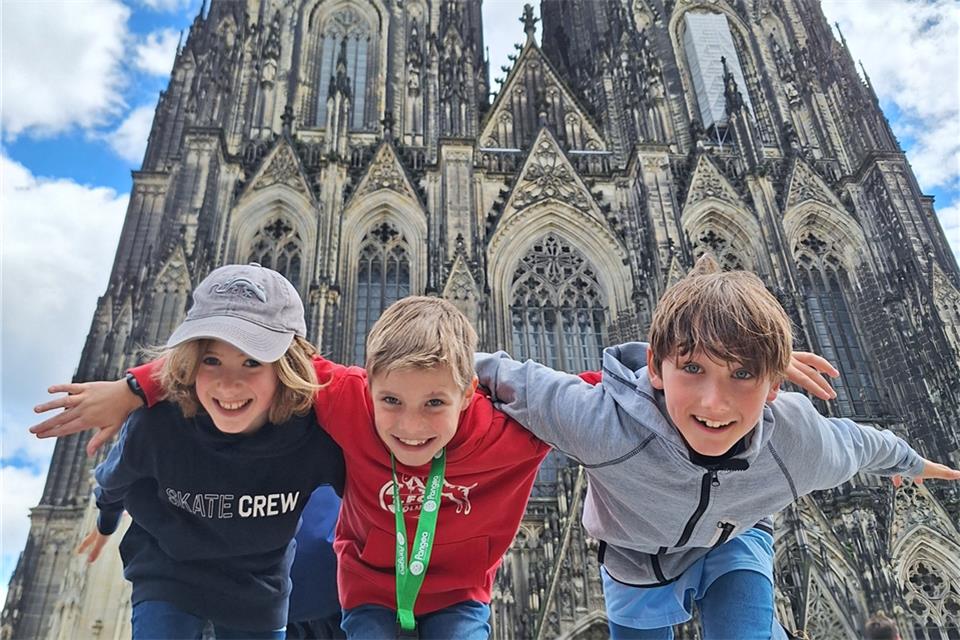 Jari Flashoff, Milan Voß und Mats Ignaszak haben bei der Landesmeisterschaft gewonnen.