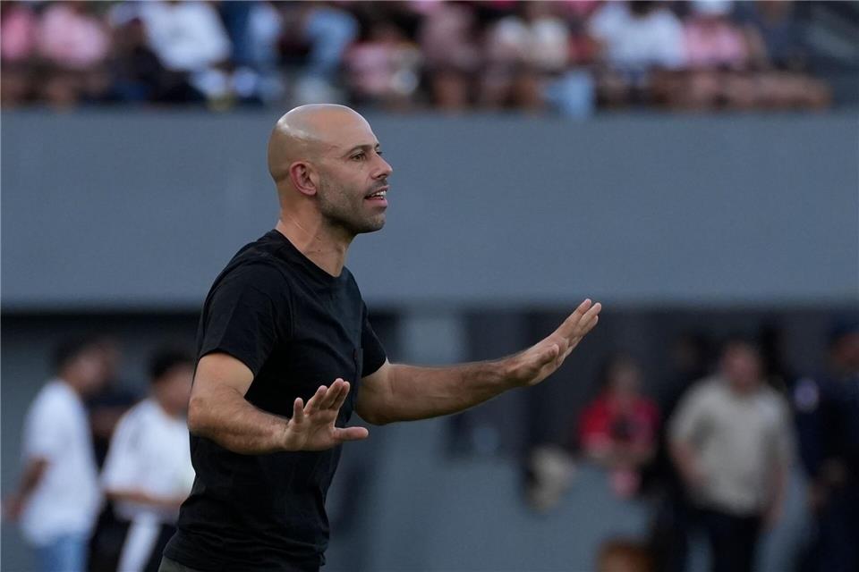 Javier Mascherano ist nicht mehr Trainer von Inter Miami. (Archivbild)Enea Lebrun/dpa