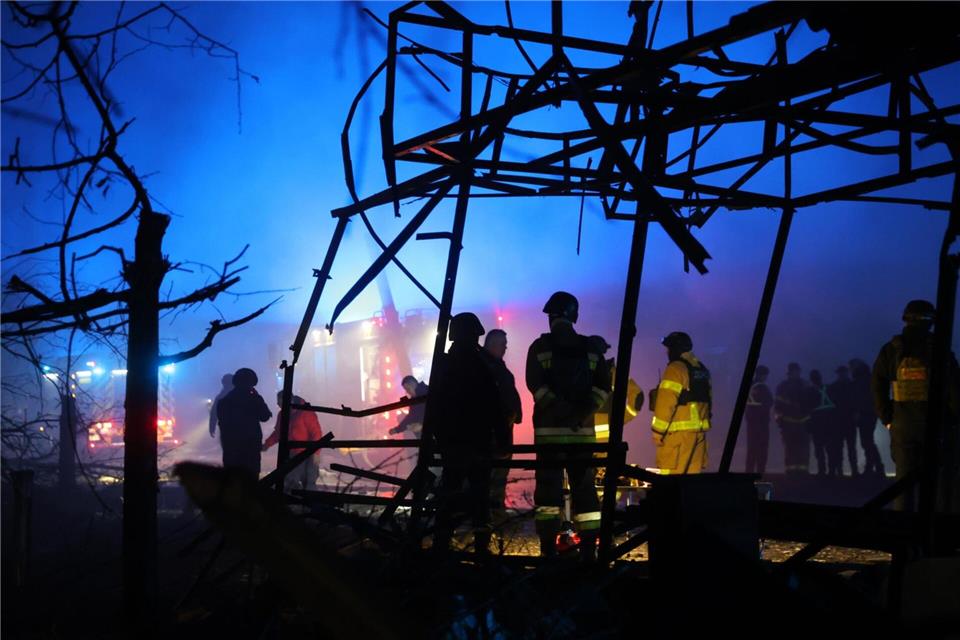 Jeden Tag richtet Russland Zerstörungen in der Ukraine an. US-Präsident Trump will den Krieg stoppen.Kateryna Klochko/AP/dpa