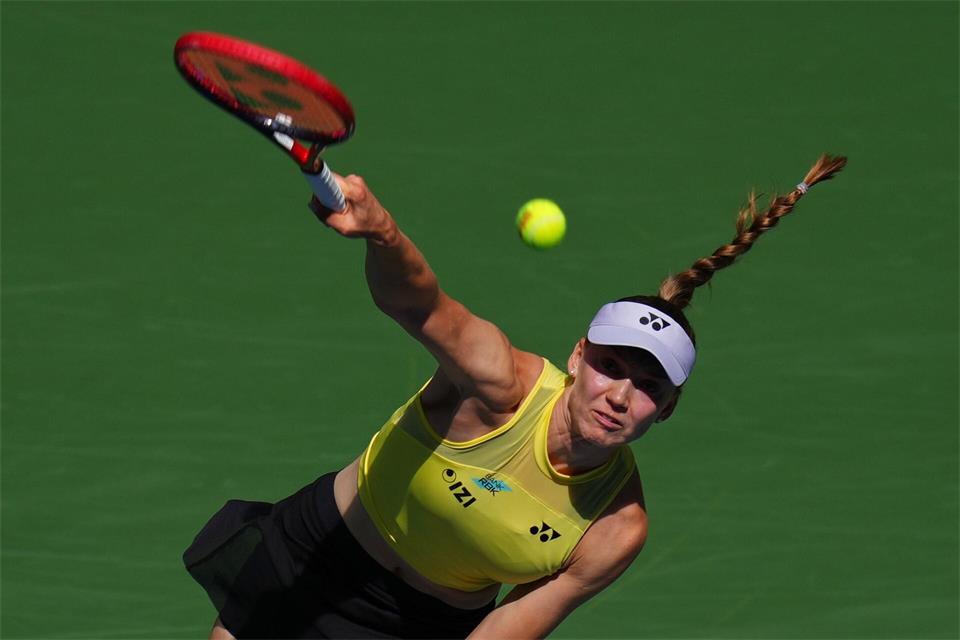 Jelena Rybakina wird die neue Nummer eins der Tennis-Welt. Kirsty Wigglesworth/AP/dpa