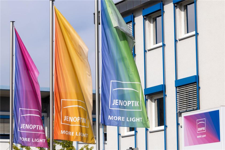 Jenoptik investiert in Jena.Michael Reichel/dpa