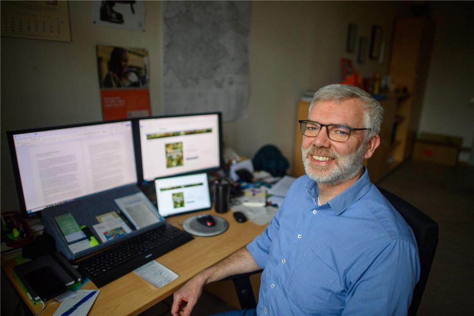 Jens Lattke, Friedens- und Umweltbeauftragter der Evangelischen Kirche in Mitteldeutschland. Das Angebot der Kirche sieht eine ergebnisoffene Beratung vor. Klaus-Dietmar Gabbert/dpa