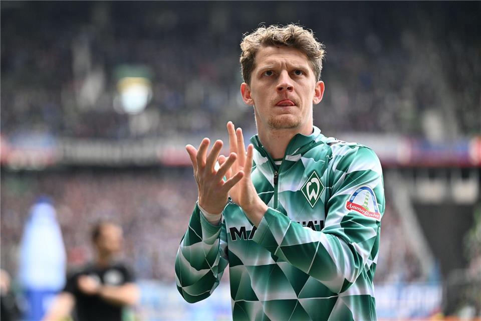 Jens Stage fehlt Werder Bremen mehrere Wochen.Carmen Jaspersen/dpa