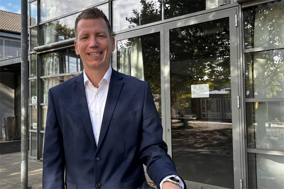 Jens Watermann leitet seit diesem Schuljahr die Montessori-Gesamtschule am Röwekamp in Gemen.