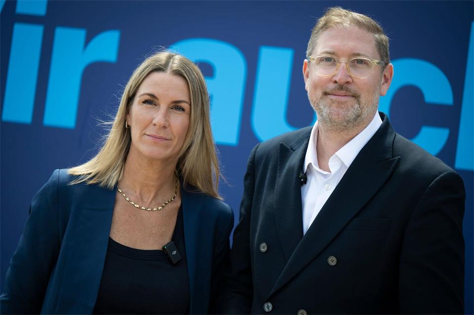 Jessica Mendle und Jakob Schirmer sind FDP-Spitzenkandidaten. (Archivbild)Philip Dulian/dpa