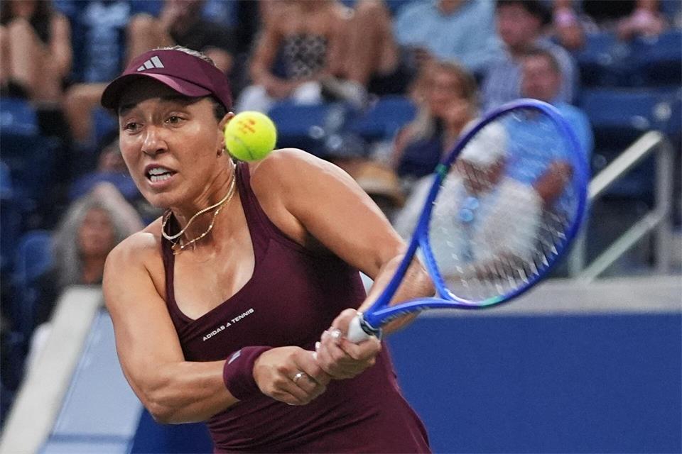 Jessica Pegula will in ihr drittes US-Open-Halbfinale in Serie. Frank Franklin II/AP/dpa