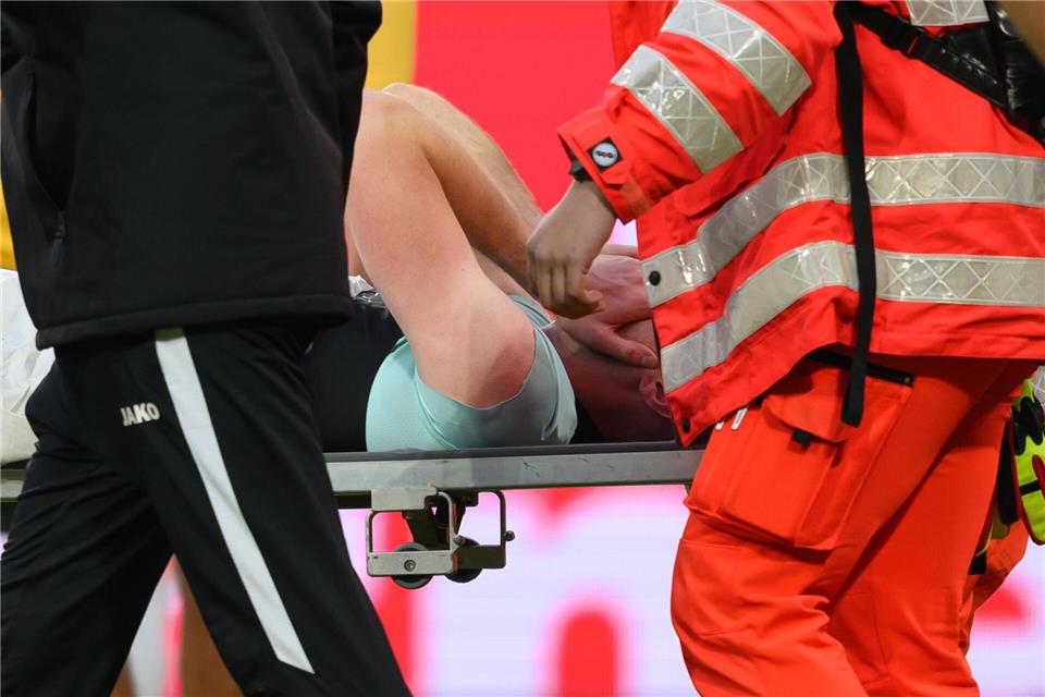 Jetzt steht fest: Lennart Grill fällt lange aus.Robert Michael/dpa