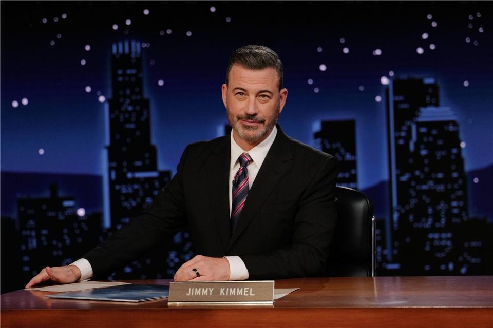 Jimmy Kimmel ist mit seiner Late-Night-Show zurück. Randy Holmes/Disney/AP/dpa