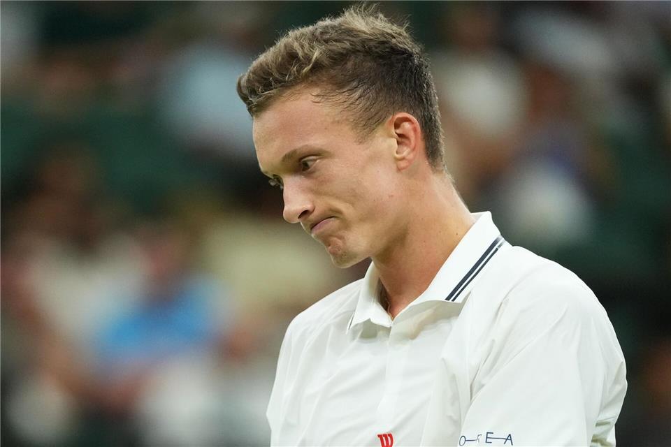 Jiri Lehecka schaffte es nicht, Alexander Zverev den Aufschlag abzunehmen.Kirsty Wigglesworth/AP/dpa