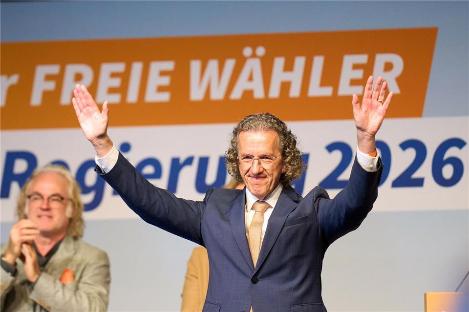 Joachim Streit ist der Spitzenkandidat der Freien Wähler bei der Landtagswahl 2026. (Archivbild)Thomas Frey/dpa