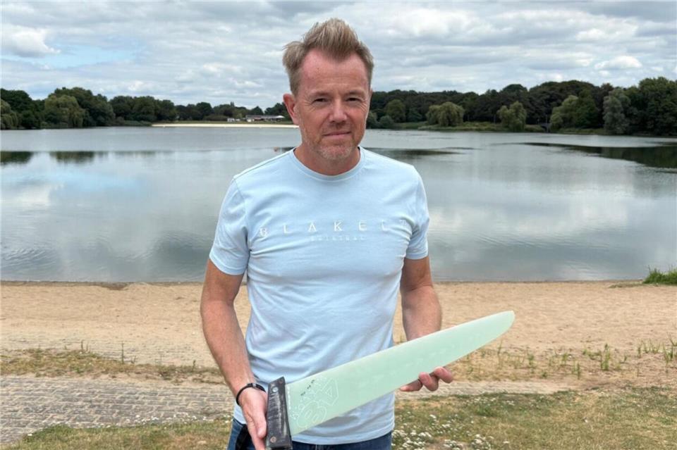 Jörg Bußhoff, Vorsitzender des Windsurfing-Clubs Bocholt, hält eine offizielle Badefreigabe der Surferbucht für den falschen Weg.
