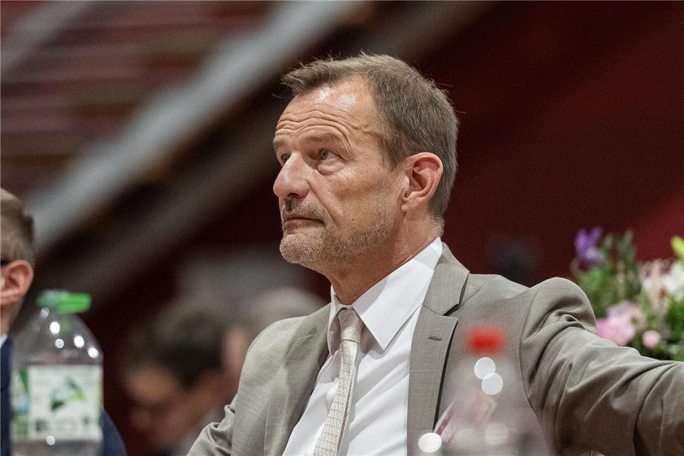 Jörg Scheibe bleibt einer der beiden Landesvorsitzenden des BSW. Paul Glaser/dpa