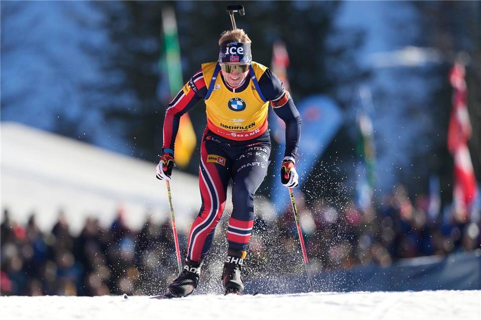 Johan-Olav Botn startet nun doch nicht in Ruhpolding.Matthias Schrader/AP/dpa