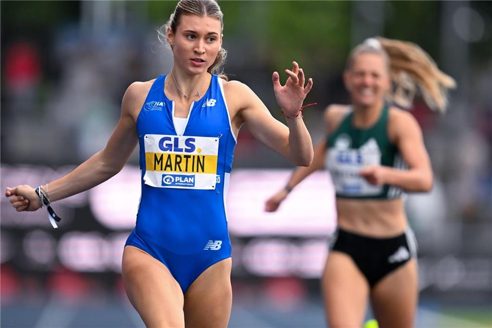 Johanna Martin siegte bei den deutschen Meisterschaften über 400 Meter.Sven Hoppe/dpa