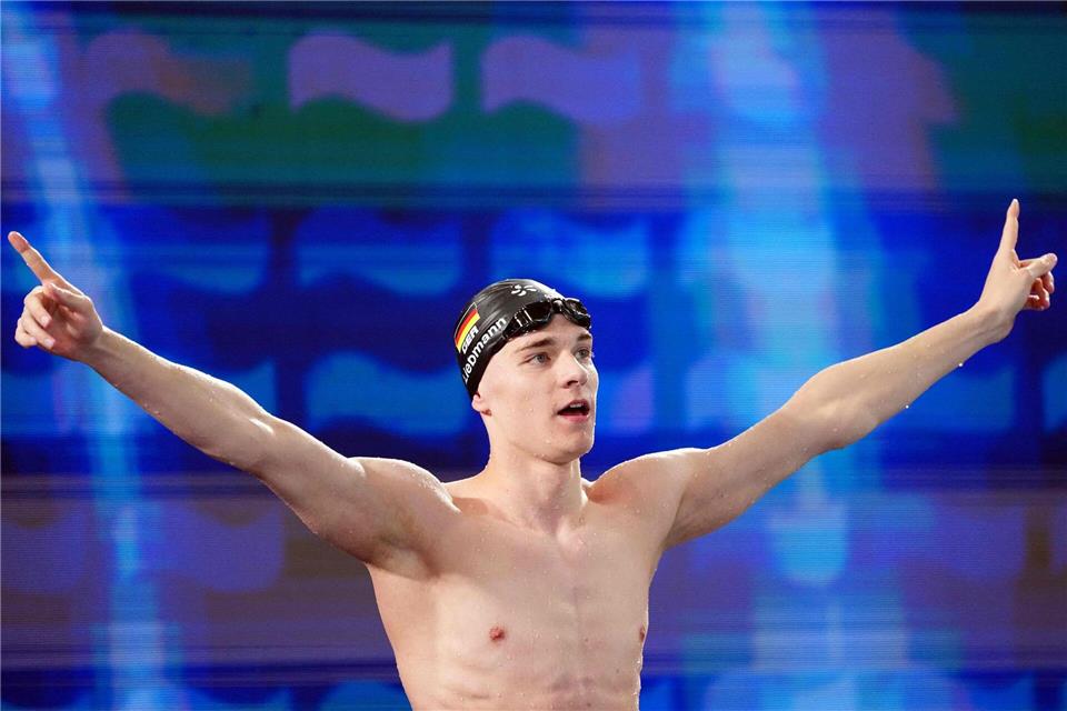 Johannes Liebmann hat großen Grund zur Freude.Sebastien Bozon/AFP/dpa