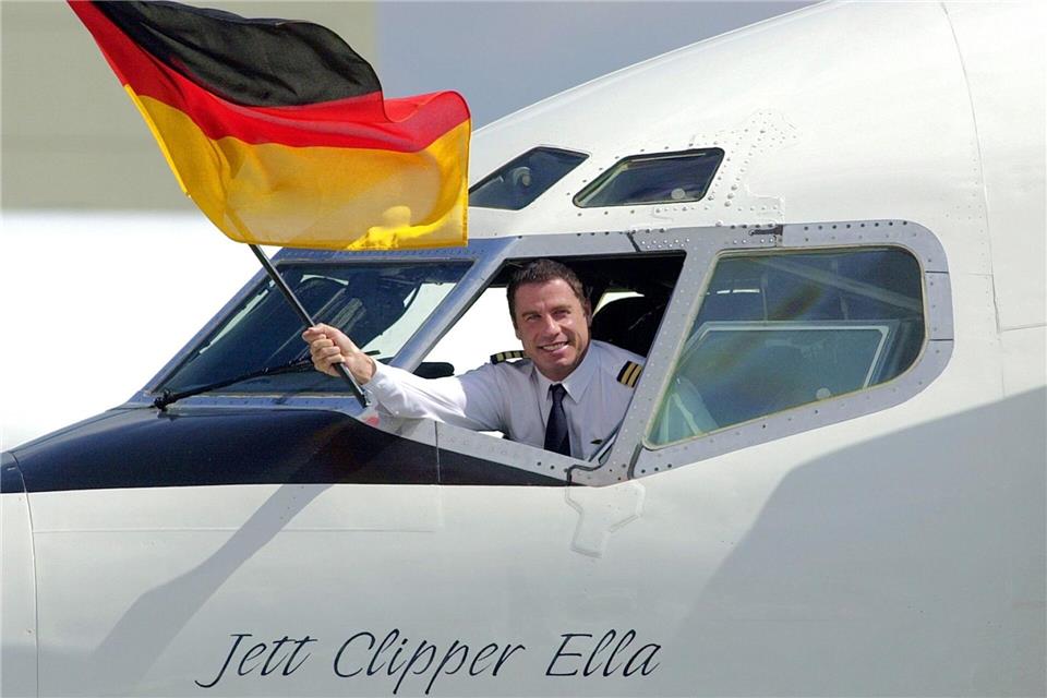 John Travolta ist selbst Pilot. (Archivbild)Frank May/dpa