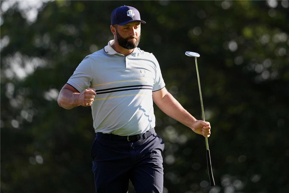 Jon Rahm überzeugt beim Ryder-Cup-AuftaktMatt Slocum/AP/dpa