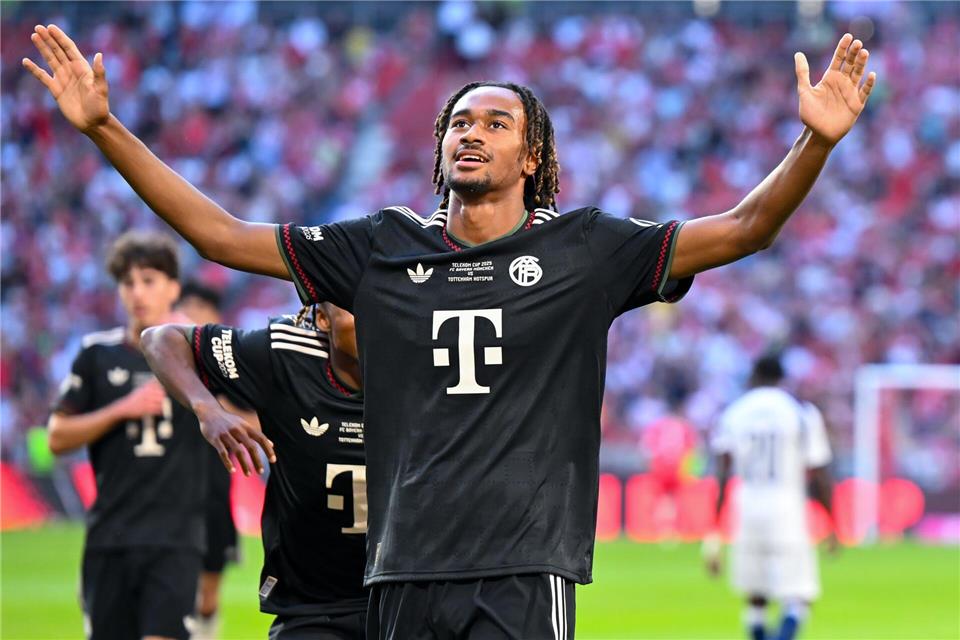 Jonah Kusi-Asare verlässt den FC Bayern endgültig. (Archivbild)Sven Hoppe/dpa