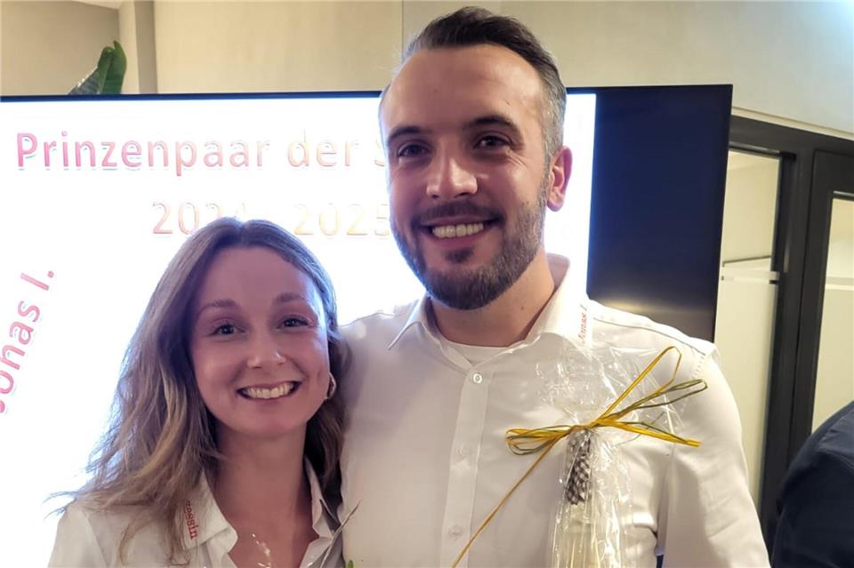 Jonas Strothmann und Kristin Wehling sind das neue Prinzenpaar des RCV.