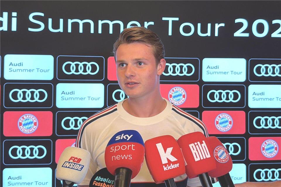 Jonas Urbig hält sich bei seinen DFB-Ambitionen zurück.Christian Kunz/dpa
