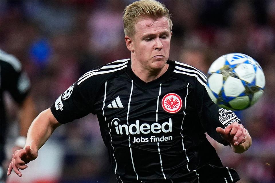 Jonathan Burkardt steht gegen Bayern München vor einem Comeback (Archivbild).Manu Fernandez/AP/dpa