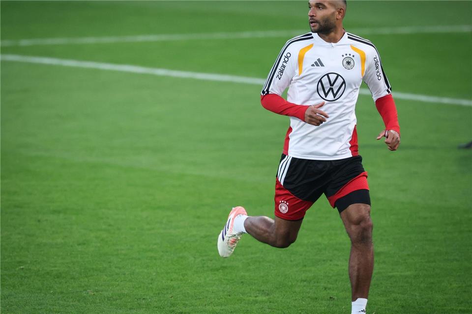 Jonathan Tah bringt seine Topform aus München zur Nationalmannschaft mit. Christian Charisius/dpa