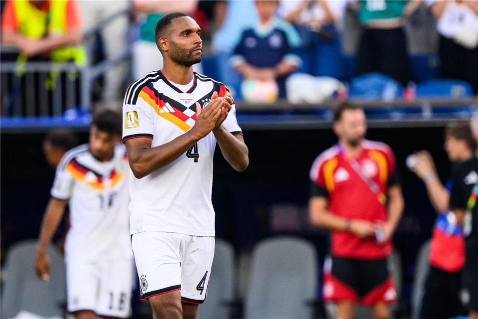 Jonathan Tah würde nach seinem Fehlversuch gegen Paraguay wieder im Elfmeterschießen antreten.Tom Weller/dpa