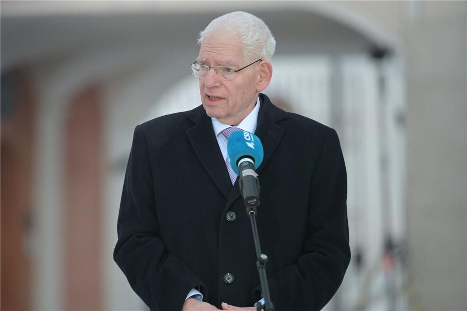 Josef Schuster, Präsident des Zentralrates der Juden in Deutschland, warnt vor Regierungsbeteiligung der AfD. Malin Wunderlich/dpa