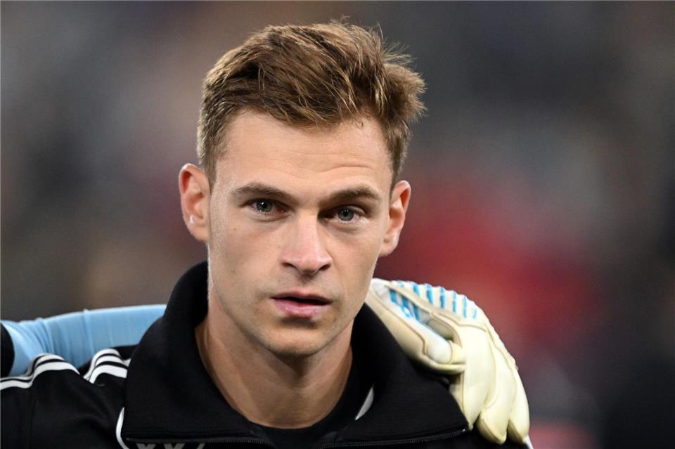Nagelsmanns Warnung vor der Nacht der langen Bälle Joshua Kimmich ist der Anführer der DFB-Elf auf dem Weg zur WM.Federico Gambarini/dpa