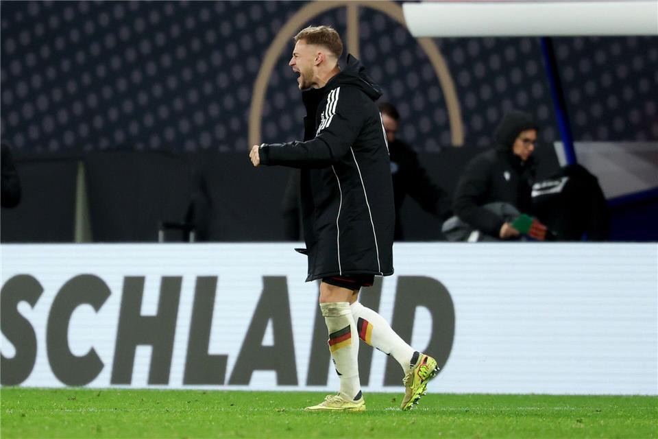 Joshua Kimmich ist der große Antreiber der DFB-Elf. Christian Charisius/dpa