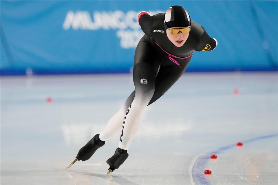 Josie Hofmann hatte mit der Medaillenentscheidung nichts zu tun.Luca Bruno/AP/dpa