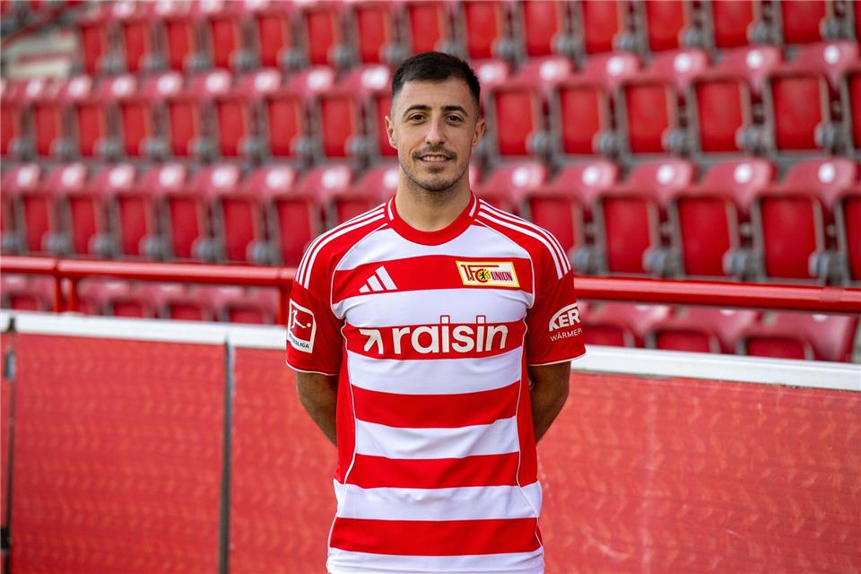 Josip Juranovic ist wieder im Union-Mannschaftstraining. Matthias Koch/dpa