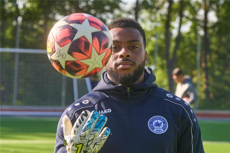 Josué Duverger vom FC Cosmos Koblenz ist in den WM-Kader Haitis berufen worden. Thomas Frey/dpa