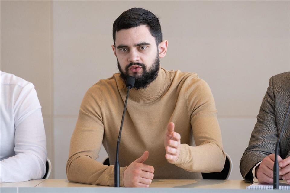 Juan Garcia war in Kriegsgefangenschaft und berichtet vom Hunger, dem er und seine Mitgefangenen ausgesetzt waren.Sebastian Kahnert/dpa