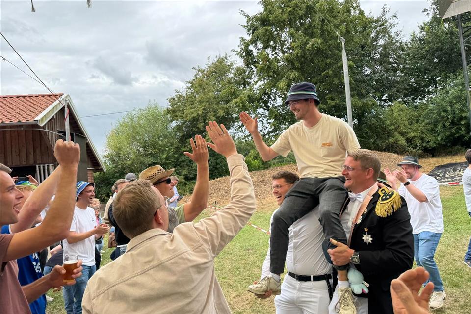 Jubel bei den Schützen.