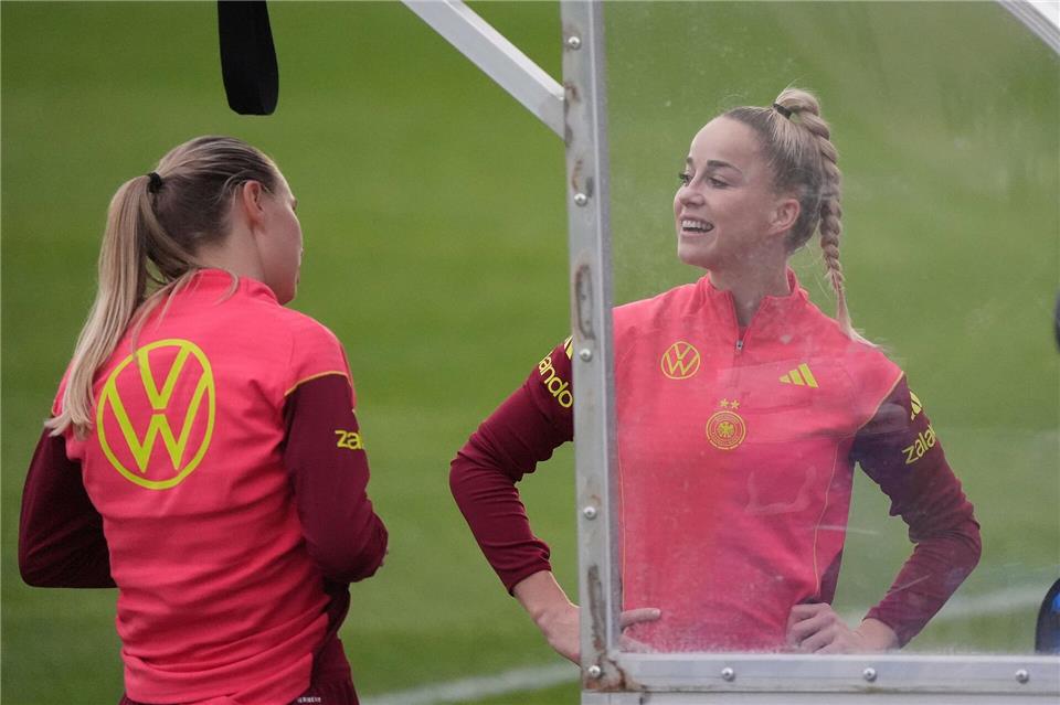 Jubiläum als Kapitänin: Giulia GwinnMarc Schüler/dpa