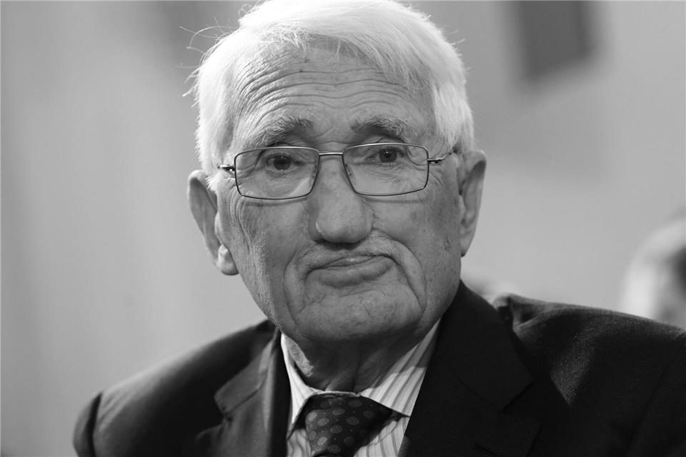 Jürgen Habermas ist am Samstag im Alter von 96 Jahren in Starnberg gestorben. (Archivbild)Arne Dedert/dpa