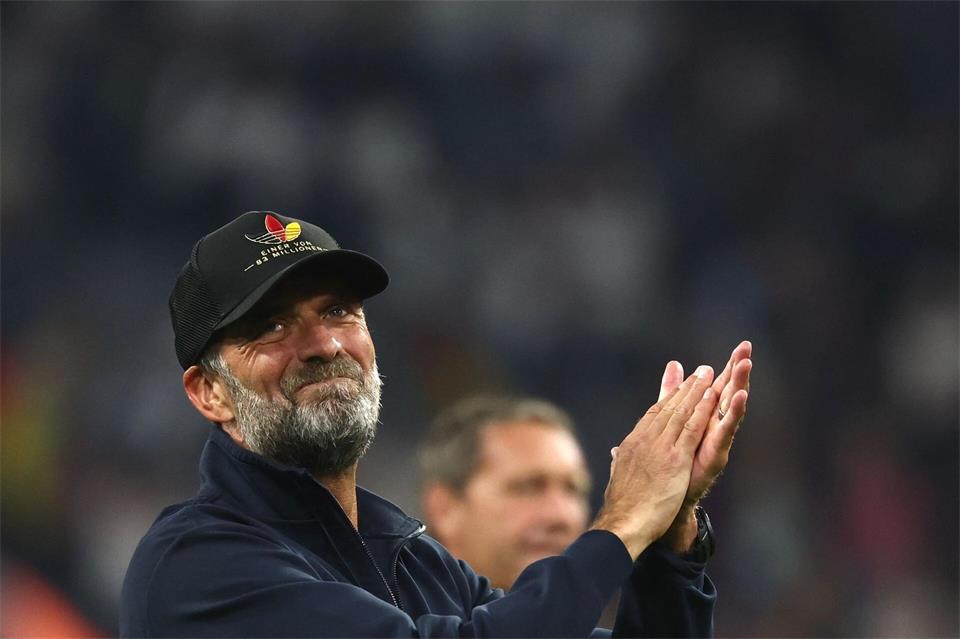 Jürgen Klopp feiert seinen ersten Sieg als Bundestrainer.Christian Charisius/dpa