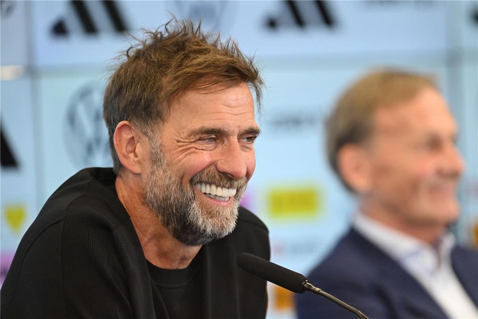 Jürgen Klopp trat nun auch offiziell sein Amt als Bundestrainer an. (Archivbild)Florian Wiegand/dpa
