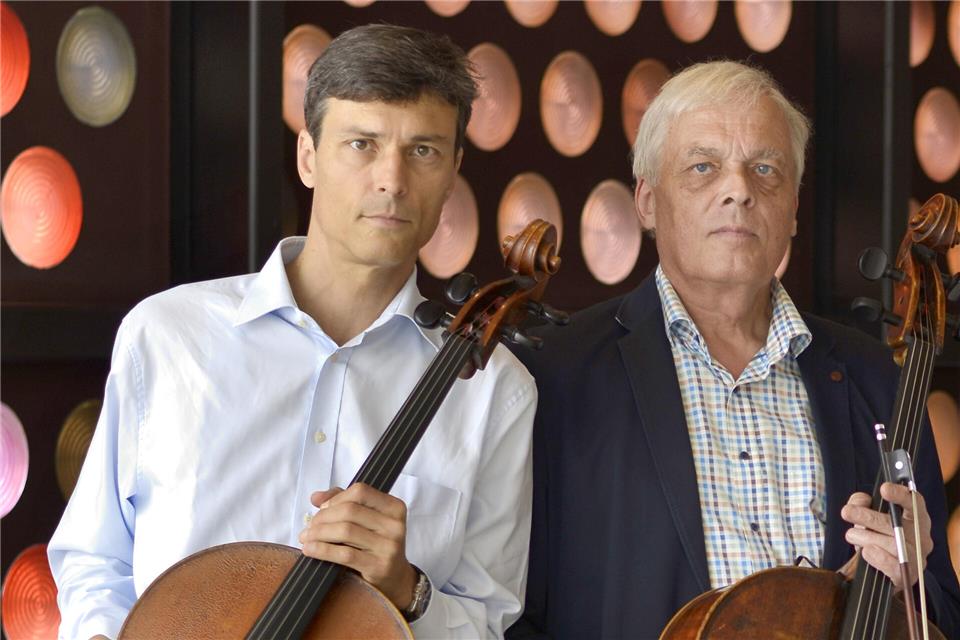 Jürnjakob Timm und Sohn Andreas Timm.