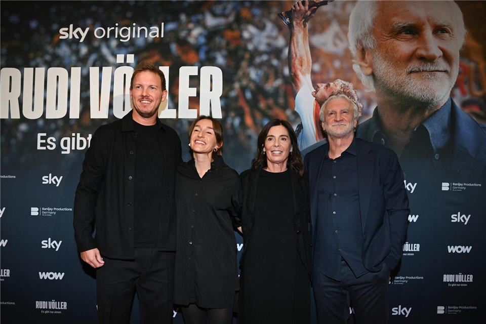 Julian Nagelsmann bei Völlers Filmpremiere.Arne Dedert/dpa
