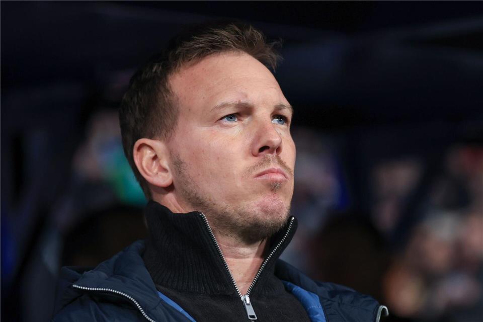 Julian Nagelsmann spricht über seine Personalplanungen für die WM. Jan Woitas/dpa