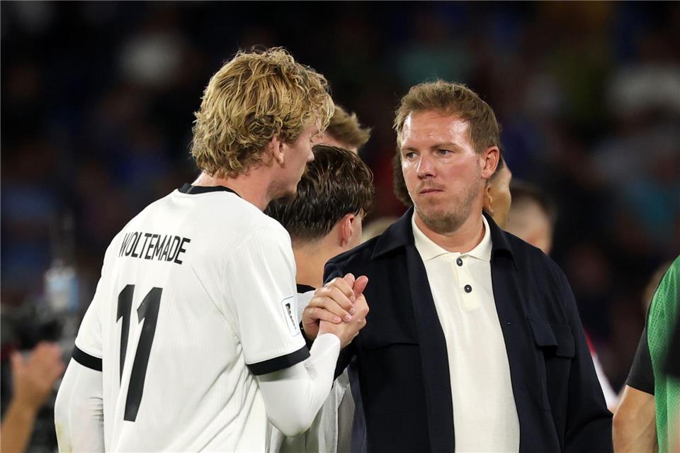 Trotz Slowakei-Schlappe: So kommt Deutschland zur WM Julian Nagelsmann will unbedingt den Gruppensieg. Christian Charisius/dpa