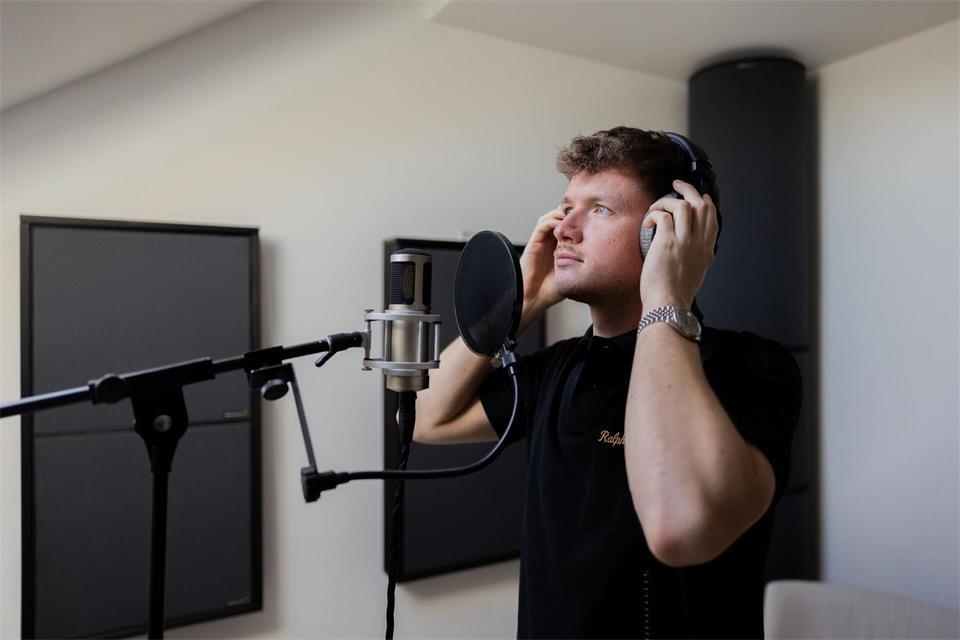 Julian Sommer wohnt noch in der Eifel - und hat dort auch sein Studio.Rolf Vennenbernd/dpa
