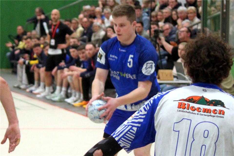 Julian Weck unterlag mit dem TV Borken gegen Issum.