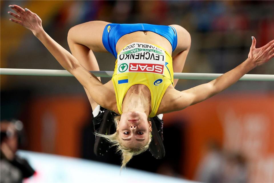 Julija Lewtschenko aus der Ukraine gewinnt das Cottbuser Springermeeting. (Archivbild)STR/AP