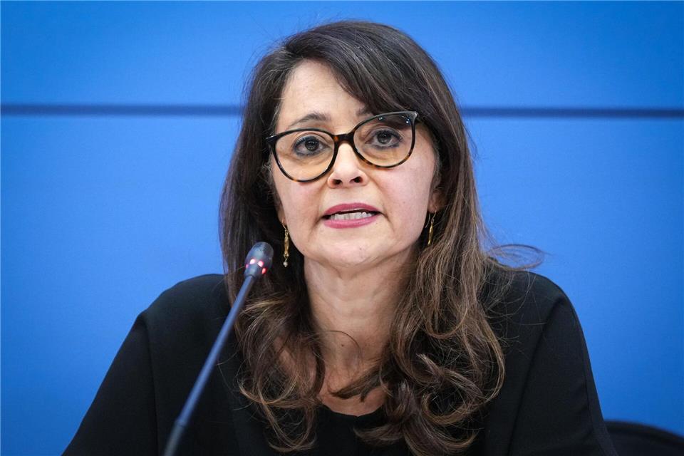 Justizsenatorin Felor Badenberg (CDU) steht im Zusammenhang mit ihren Dienstreisen weiter in der Kritik.Soeren Stache/dpa