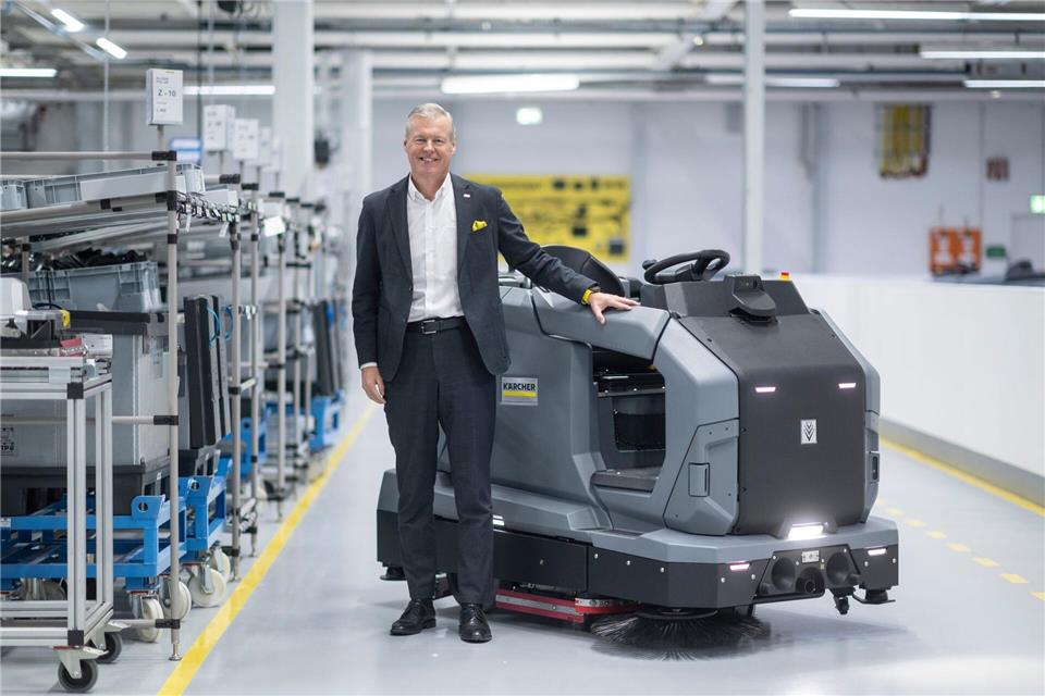 Kärcher-Chef Hartmut Jenner: „Wir haben uns wacker geschlagen.“Marijan Murat/dpa