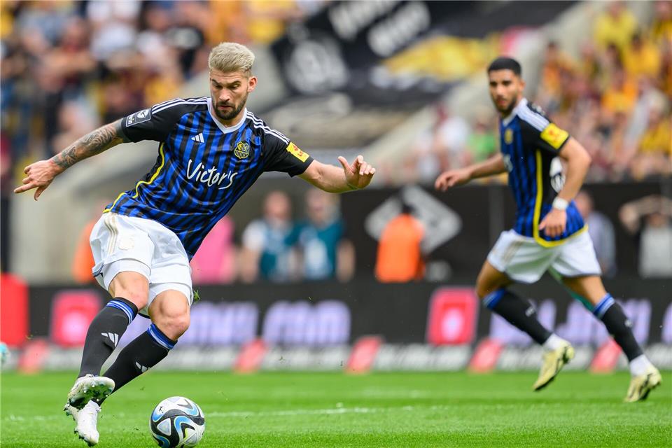 Kai Brünker fehlt dem 1. FC Saarbrücken bis auf weiteres. (Archivbild)Robert Michael/dpa