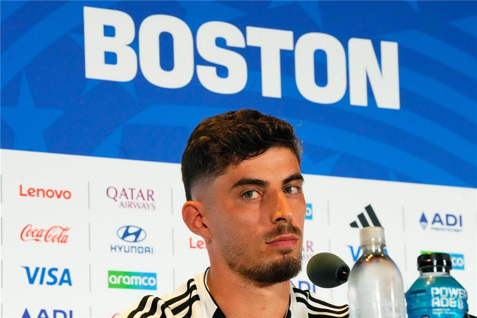Kai Havertz glaubt an den offensiven Startschuss gegen Paraguay. Martin Meissner/AP/dpa